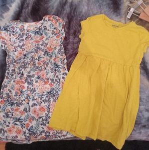 Old navy swing dresses 5t new